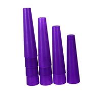 NOLITOY 10 Stück Kunststoff-spulen für Garnmanagement Konische Wollwickelröhren Verschleißfest Glatte Oberfläche für Stricken Sticken Weben und DIY-handarbeiten