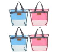 NOLITOY 4 Teilige Bade Duschtasche Reise Kulturtasche Zum Aufhängen Reise Netz Organizer Camping Duschtaschen Netztasche Für Fitnessstudio Tragbare Dusch Organizer Tasche