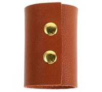 NOLITOY Haargummi aus Kunstleder für Mädchen und Damen mit Sicherem Halt und Komfortablem Material Retro Street Style Haarband für Schule und Zuhause