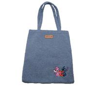 Nomadict Stitch Angel Blue Tote Bag Tragetasche für Schule, Einkaufen, Arbeit, 41 cm x 36 cm, offizielles Disney-Lizenzprodukt, blau, Zeitgenössisch