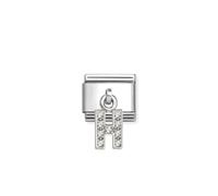 Nomination Charm - COMPOSABLE CLASSIC Buchstabe H - 331818/08 silber