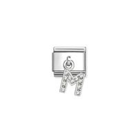 Nomination Charm - COMPOSABLE CLASSIC Buchstabe M - 331818/13 silber