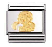 Nomination Classic - FANTASIA Edelstahl und 18-K-Gold (Alice) gold