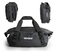 NooMii Sporttasche mit Rucksack-Funktion - 2-in-1 Gym-Tasche, Reisetasche aus Nylon - 40 L Travel-Bag, Fitness-Tasche umwandelbar zum Rucksack, Gym Bag mit Reißverschluss & Schultergurt