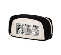 Noowye Kaneki Ken Federmäppchen Anime Kirishima Tōka/Kamishiro Rize Mäppchen Cartoon 3D-Druck Print Großes Mäppchen Back to School Schulsachen für Studenten