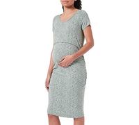 Noppies Damen Dress Bali Nursing Short Sleeve All Over Print Kleid, Lily Pad - P966, 44 EU