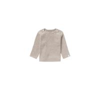 Noppies Langarmshirt Natal taupe melange rip Gr. 68