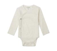 Noppies Nino Strampelanzug- Ripp - Oatmeal - Gr. 44