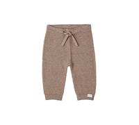 Noppies Unisex Baby U Pants Knit Reg Grover Hose, Taupe Melange, 44 EU