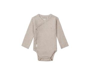 Noppies Unisex Romper Rib Nino Long Sleeve