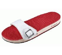 Noppy Noppen-Berkilette Sandalen weiß Mittel - Berkemann UK 1.5