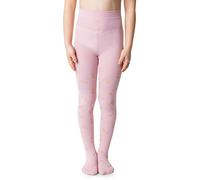 NOQ Kinder Dünne Strumpfhose mit schönem Aufdruck Mädchen gemusterte 40 DEN Schule Tanzzeremonie Lässig, Pineapple Cotton Candy 8-9 Jahre (128-134)
