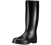 Nora Anton Herren Gummistiefel, Unisex-Erwachsene Langschaft Gummistiefel, Schwarz (schwarz 11), 46 EU