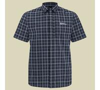 Norbo S/s Shirt M Herren Kurzarmhemd Reisehemd Hemd, XXXL XXXL night blue checks