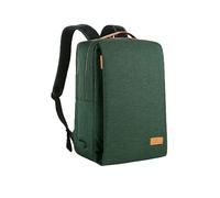 Nordace - Smart Backpack - Siena Rucksack 19L-Vol. Laptop-Fach USB-Anschluss wasserbeständig Gew:0,88kg Gepäckriemen Sicherheitstasche Wasserflaschenfach schlankes Design (Grün)