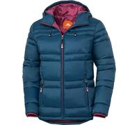 NORDCAP Steppjacke Damen, leichte Übergangsjacke, sportlich mit Kapuze, ideal für Frühling und Sommer, Petrol, Gr. 36