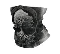 Nordeuropäischer Yggdrasil Druck Multifunktionale Kopfbedeckung - Herren Damen Wikinger Baum Des Lebens Halswärmer Bandana - Sommer Nahtlose Atmungsaktive Sturmhaube Halsrohr Kopfwickel