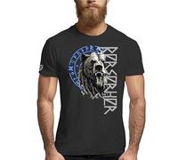 NORDGARD Krieger, bär, Runen, nordischer, Wikinger, Berserker, kompass, Odin, Mythologie, Vegvisir, isländisch, bären, wölfe, geri, freki (DE/NL/SE/PL, Alphanumerisch, L, Regular, Regular, schwarz)