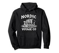 Nordic Voyage Co Viking Lustiger Liebhaber der norwegischen Kreuzfahrt Pullover Hoodie