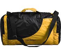 Nordisk Billund Ultraleichte Reise- Sporttasche, 45 L, Ideal für Outdoor, Freizeit, Reisen, Sport, Einkaufen, 250 g, Nylon Rip-Stop, packbar, gelb