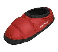 Nordisk Unisex Mos Daunenschuh, Rot, Large EU