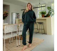 NORDLICHT Damen Sweathose aus 100% Baumwolle NOVA Waldgrün (Grün) XL