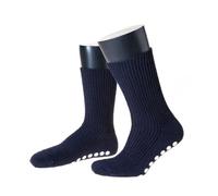 NORDPOL "ABS" Stoppersocken für Kinder aus Schurwolle, 1 Paar, marine, Made in Germany, Gr. 27-30