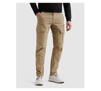 Cargohose PME LEGEND "Nordrop Stretch Twill", Herren, Gr. 33, Länge 30, beige (plaza taupe), Twill, Obermaterial: 97% Baumwolle, 3% Elasthan, unifarben, regular fit knöchellang, Hosen Cargohose, mit L
