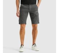 PME Legend Slim Fit Cargoshorts mit Label-Print Modell 'NORDROP' in Anthrazit, Größe 38