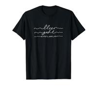 Nordsee Urlaub Sylt Fehmarn - Meer geht Immer Preisgünstiges Grafik-T-Shirt, Herren, Schwarz, M