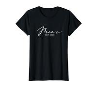 Nordsee Urlaub Sylt Fehmarn Wortspiel - Meer geht Immer Preisgünstiges Grafik-T-Shirt, Damen, Schwarz, XS