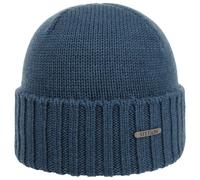 Norham Merino Umschlagmütze by Stetson blau One Size