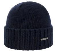 Norham Merino Umschlagmütze by Stetson dunkelblau One Size
