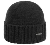 Norham Merino Umschlagmütze by Stetson dunkelgrau One Size