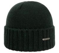 Norham Merino Umschlagmütze by Stetson dunkelgrün One Size