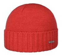 Norham Merino Umschlagmütze by Stetson koralle One Size