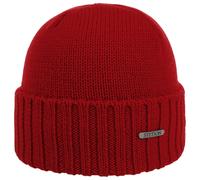 Norham Merino Umschlagmütze by Stetson rot One Size