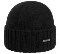 Norham Merino Umschlagmütze by Stetson schwarz One Size