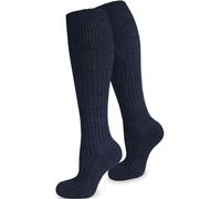 normani 1 Paar Bundeswehr Kniestrümpfe Wintersocken lang mit 70% Wolle von 35-50 Farbe Marine Größe 35/38