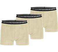 normani 1er Pack 2er Pack 3er Pack Herren Merinounterhose mit MULTIRABATT Merino-Boxershorts Funktionsunterhose - 100% MERINOWOOL Farbe 3er Pack Wollweiß Größe L