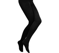 normani 2 x Damen Thermo Strumpfhose innen angeraut super warm Farbe Schwarz Größe 48-50