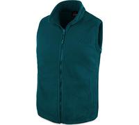 normani 280 g/m² Herren Fleeceweste für den Übergang mit Taschen und Stehkragen - leicht, elegant, funktional Farbe Petrol Größe M
