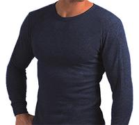normani 3er Pack Thermohemd Herren-Thermounterwäsche - Thermo-Unterhemd auch in Übergrößen (XS - 4XL) Farbe Blau Größe 9=XL
