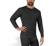 normani 3er Pack Thermohemd Herren-Thermounterwäsche - Thermo-Unterhemd auch in Übergrößen (XS - 4XL) Farbe Dunkelgrau Größe 8=L