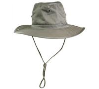 normani Australischer Buschhut/Wanderhut - Atmungsaktiv perfekt geeignet zum Campen und Wandern Farbe Oliv Größe 55
