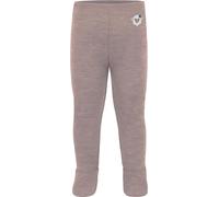 normani Baby Merino Hose Strampelhose mit Fuß Leggings mit Füßen Lange Unterhose Babyhose Thermounterhose aus 100% Bio-Merinowolle für Junge und Mädchen - Oeko-Tex Standard 100 Farbe Rosa Größe 68
