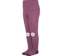 normani Baby Merino Strumpfhose mit Antirutsch Noppen STOPPER und Komfortbund für Mädchen und Jungen - Strickstrumpfhose Thermostrumpfhose aus Merinowolle Farbe Bordeaux Größe 62-68