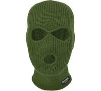 normani Balaclava Sturmhaube Sturmmaske 3 Loch, grob Strick, Thinsulate, Acryl Farbe Olive