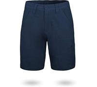 normani Herren Chino Bermuda Shorts Sommerhose, Kurze Hose - Sweatshorts mit Invisible Zipper aus Bio-Baumwolle (S-5XL) Farbe Navy Größe 3XL