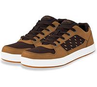 normani Herren Sneaker Halbschuhe Schuhe Bequeme Alltagsschuhe mit Schnürsenkel für Männer aus Canvas röße 48 Farbe Braun Größe 42